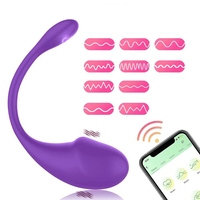App-gesteuerter Kabelloser Vibrator für Mobiltelefone mit 10 Frequenzen, 100% Wasserdicht, Sexspielzeug für Paare, Vibrator für Frauen, Langzeit