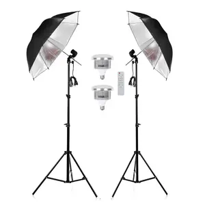 Kit per Studio fotografico per foto soft box per vendita calda Kit continuo per Studio 2x3M set per sfondo foto per Studio lampadina