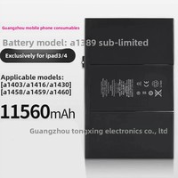 Batterie pour tablette iPad 5/6/7/8/9 Xp-002