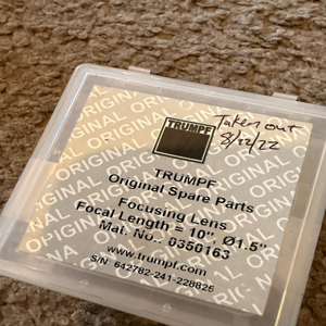 全新正品 PLC NICE Haas 激光镜头 Focg 10 英寸 1.5 英寸（带盒） #   0350163 * 超值优惠 * 有现货 - Product Image 1