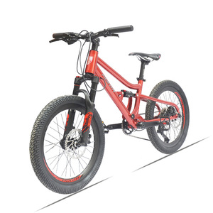 Vélo de montagne pour enfants Hulda 20 pouces en alliage d'aluminium, 10 vitesses, double suspension, tout-terrain - Product Image 4