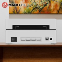 Imprimante d'étiquettes thermiques Mark Life D100 4x6 pour l'expédition de colis, imprimante d'autocollants compatible avec Android et IOS