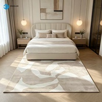Tapis imprimés antidérapants de style nordique personnalisés, tapis imprimés, tapis décoratifs pour la maison, tapis imprimés en velours pour usage commercial