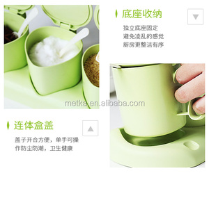 Großhandel Hohe Qualität Nützliche Gewürz 2 pcs/3 pcs eco freundliche fach würze halter kunststoff fach würze halter - Product Image 5