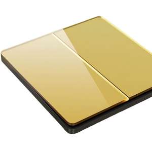 Interrupteur tactile en verre coloré, prise murale grand format, design ultra-fin, type 86, interrupteur intelligent 10A IP20 - Product Image 1