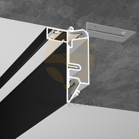 Profilés en aluminium pour plafond tendu en tissu PVC avec bande LED intégrée – Prix compétitif