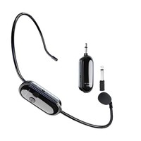 Microphone sans fil pour casque, haut-parleur amplificateur compact, microphone universel pour casque