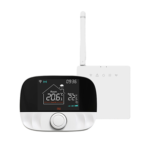 Termostato 2.4G WIFI + RF 433MHZ Compatibile con Protocollo Tuya Smart Life per Caldaia a Gas e Riscaldamento a Pavimento Nuova Generazione di Riscaldatore Smart per Casa - Product Image 1