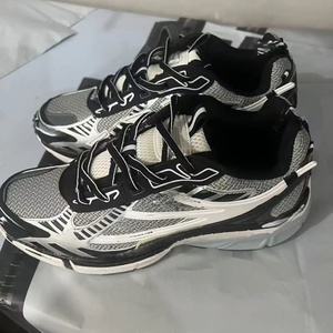 Tendance 2025 Espadrilles en cuir véritable blanc, chaussures de marche sportives avec logo en dentelle flèche, chaussures pour hommes, chaussures décontractées - Product Image 4