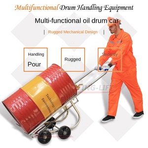 डीएफ20a स्टेनलेस स्टील 201 मल्टीफंक्शनल ऑयल बैरल पेट्रोल और ट्रक प्रीमियम के लिए हाथ की कार्ट्स और ट्राली प्रीमियम के लिए - Product Image 3