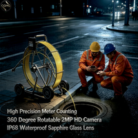 Endoscope de canalisation haute performance FORBEST à rotation 360° HD F09w avec étanchéité IP68 pour l'inspection des égouts