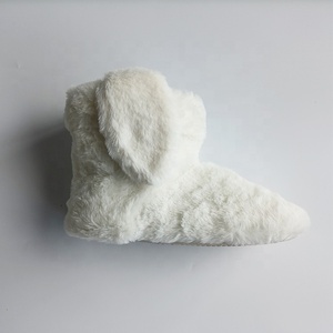 Hot Sale <strong>Women</strong> Anti-slip Sole Plush Indoor Snow <strong>Boots</strong> Girls Cute Warm Shoes <strong>Slipper</strong> with Bunny Ears - Product Image 4