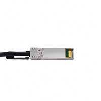 Kabel Tembaga DAC 100G 1m 3m 5m Direct Attach, Kabel Serat Optik QSFP28 untuk Switch Cisco, Data Center, Kabel Pasif 100G