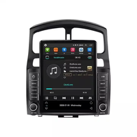 Radio con Sistema Android 13 para Automóvil Tesla, para Hyundai Classic Santa Fe JAC S1 2006-2015, 8+128G, GPS, Bluetooth, Estéreo, AM FM, Reproductor de Audio para Automóvil