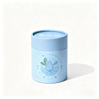 Boîte cadeau en forme de cylindre emballage de tube en papier rond pour parfum cosmétique conception personnalisée de luxe carton recyclable