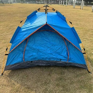 Tente de <span class=keywords><strong>Camping</strong></span> Portable Entièrement Automatique Style <span class=keywords><strong>Plage</strong></span> Faux Double Couche Pliage Rapide Ouverture Rapide Aucune Configuration Nécessaire pour l'Extérieur - Product Image 5