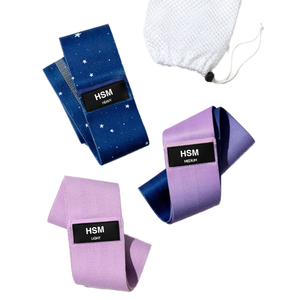 Banda Elástica de Alta Resistencia para Ejercicios, Antideslizante, para Entrenamiento de Fuerza en Casa, Estiramiento, Yoga, con Logotipo Personalizado - Product Image 1