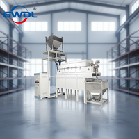 Four rotatif de production continue 1400C pour le traitement thermique des alliages de tungstène, capacité 380V