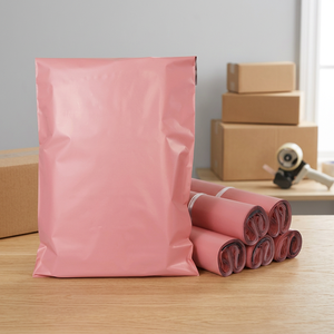 Sacs d'expédition en polyéthylène rose, enveloppes de protection pour usage industriel - Product Image 1