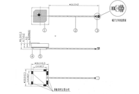 Antenne GPS interne personnalisable GLONASS SMD, antenne GPS passive en céramique, antenne GNSS