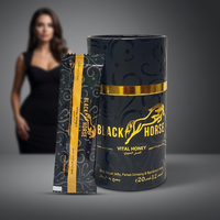 Black-Horse 20g Miel pour hommes, produit naturel de qualité supérieure, vente en gros, avec boîte d'emballage personnalisable