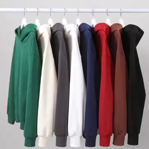 Dropshipping Sweat-shirts à capuche personnalisés Streetwear Hip Hop à grammage lourd avec impression 3D en relief pour hommes - Product Image 3