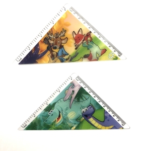 Règle 3d circulaire de haute qualité, règle 5d, pour écoliers - Product Image 4