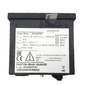 Nuevo medidor de potencia Original SIEMENS SICAM P50 7KG7750-0BA01-0AA0 - Product Image 3