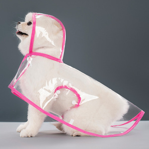 Impermeable para Perros, Poncho Transparente de Plástico, Estilo para Perros Pequeños, para Camping, Ajuste Universal, Ropa Impermeable para Mascotas - Product Image 2