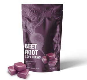 Yichao củ cải đường Gummy mềm nhai củ cải đường Kẹo gummy bổ sung sức khỏe ODM OEM - Product Image 1