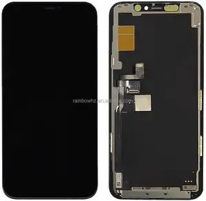 ชิ้นส่วนซ่อมสําหรับ iphone 11 ชิ้นส่วนตกแต่งใหม่ LCD ใหม่พร้อมหน้าจอประกอบดิจิไทเซอร์