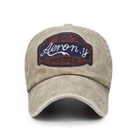 Casquette de baseball personnalisée pour adultes, en coton lavable, avec logo brodé exclusif en forme de bec de canard, protection solaire, design coloré