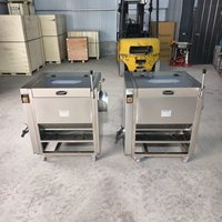 Automatische CX-600 Commerciële Multifunctionele Aardappel-, Fruit- & Knoflookschilmachine met Borstelrol, Hoge Capaciteit voor Wortelgroenten