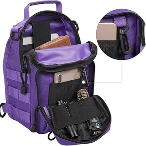 Échantillon gratuit, gilet tactique de camouflage pour homme, sacs de poitrine légers pour homme, sacs de poitrine multifonctionnels pour le sport - Product Image 6