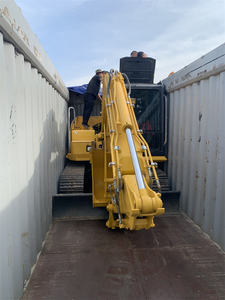 Pour PC70-8, excavatrice minier de 7 tonnes certifiée CE EPA, excavatrice sur chenilles à plateforme ouverte pour le transfert de conteneurs, avec boîte de vitesses et moteur, haute capacité de creusement - Product Image 3