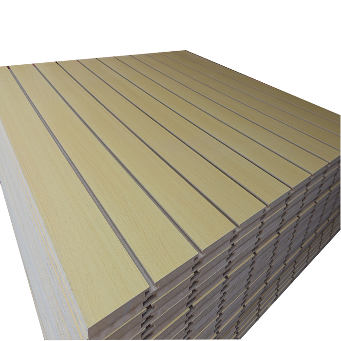 slat wall panel for retail store