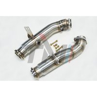 Downpipe Performa Tinggi untuk Benz AMG C43 E43 E400 W205 W213 M276 3.0T Biturbo 2017+ Pipa Knalpot