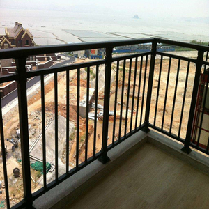 Hàng rào lan can ban công nhôm ngoài trời và tay vịn bằng thép carbon có thể tùy chỉnh cho các ứng dụng trong nhà và ngoài trời khác nhau - Product Image 2