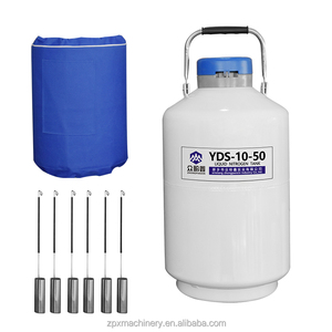Réservoir d'azote liquide de qualité <span class=keywords><strong>alimentaire</strong></span> YDS-10-50 pour la congélation et le stockage à long terme, conteneur en alliage d'aluminium - Product Image 6