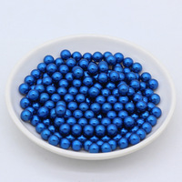 Perles en verre ABS rondes colorées sans trou de 2 à 8 mm pour la fabrication de bijoux - Vente en gros