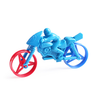 Juguete de motocicleta de plástico capsulado para niños, a precio barato de China producto promocional, venta al por mayor con silbato