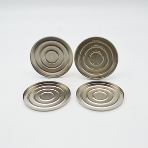 Sartenes redondas vacías de hierro de acero inoxidable 58 Godets, molde de hojalata cosmético personalizado, paleta de sombras de ojos magnéticas, sartenes circulares de embalaje - Product Image 2