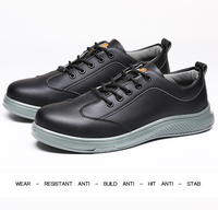 Sepatu Kerja Workshop Custom Brand Anti-Hantaman Anti-Tusuk Pria Kasual Sepatu Safety Bebas Logam Unisex Alas Kaki Pengaman