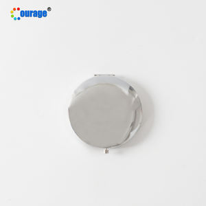 <span class=keywords><strong>M</strong></span>-12 çift taraflı yuvarlak cep kozmetik kompakt ayna süblimasyon aynalar özel - Product Image 5