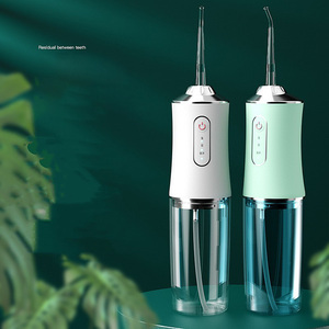 Irrigador bucal de limpieza de <span class=keywords><strong>dientes</strong></span> eléctrico inalámbrico recargable por USB inteligente, <span class=keywords><strong>chorro</strong></span> de <span class=keywords><strong>agua</strong></span> portátil, hilo dental de cuidado Dental Personal - Product Image 3
