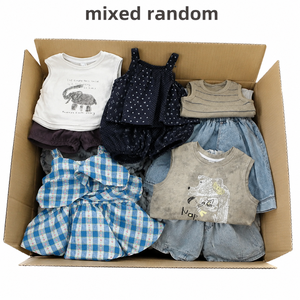 Set di Abbigliamento Estivo per Bambini All'Ingrosso, Mix Casuale di T-Shirt e <span class=keywords><strong>Vestiti</strong></span> per Ragazzi e Ragazze 0-12 Anni, Stock di Abbigliamento per Bambini - Product Image 4