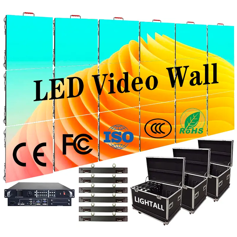 Hot Sale P2.6 P2.9 Innen-LED-Bildschirm 500x500mm LED-Bildschirm Panel Vermietung LED-Videowand