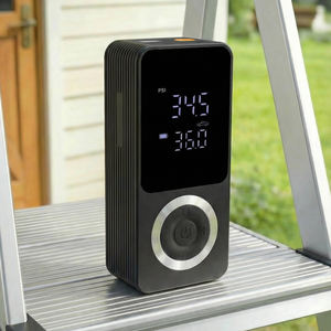 Gonfleur de pneu rechargeable portable à double puissance 6000mAh avec lumière LED, Compresor De Aire Portatil, fonction <span class=keywords><strong>Power</strong></span> <span class=keywords><strong>Bank</strong></span> - Product Image 1