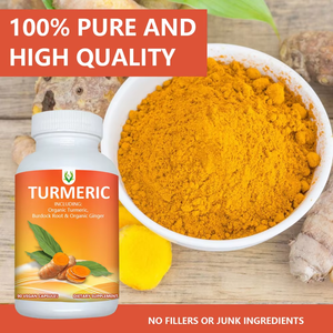 Custom Brand Organic Turmeric Capsules Dietary <b>Supplement</b> for Adult Bone & Joint Health Not for Pregnant Women - Product Image 4