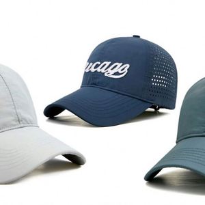 Gorra de Béisbol Deportiva con Logotipo Personalizado, Impermeable, para Correr, para Hombre, con Perforaciones Cortadas con Láser - Product Image 4